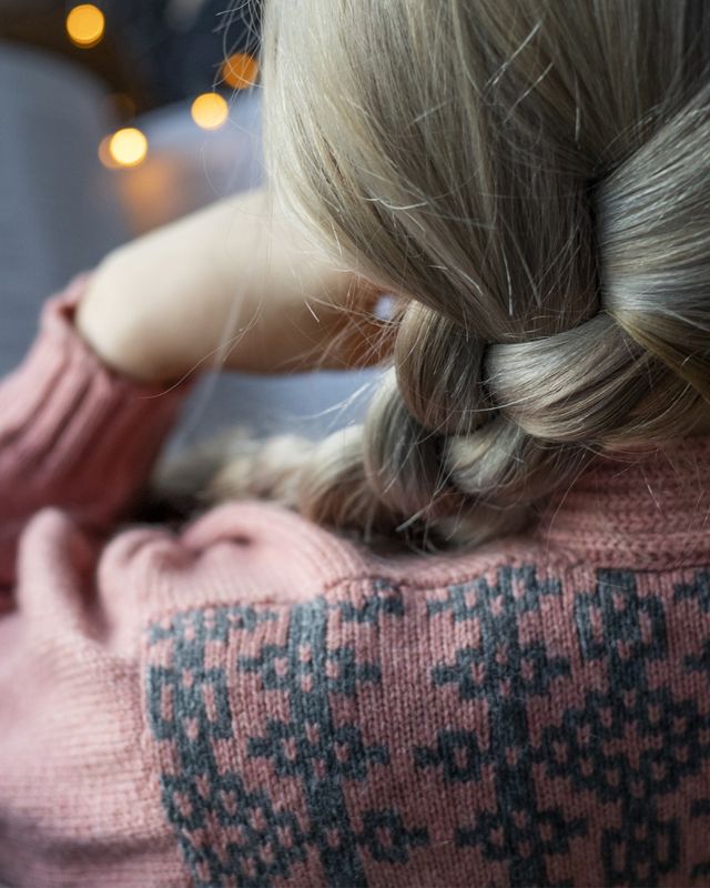 Avvi cardigan, lang modell